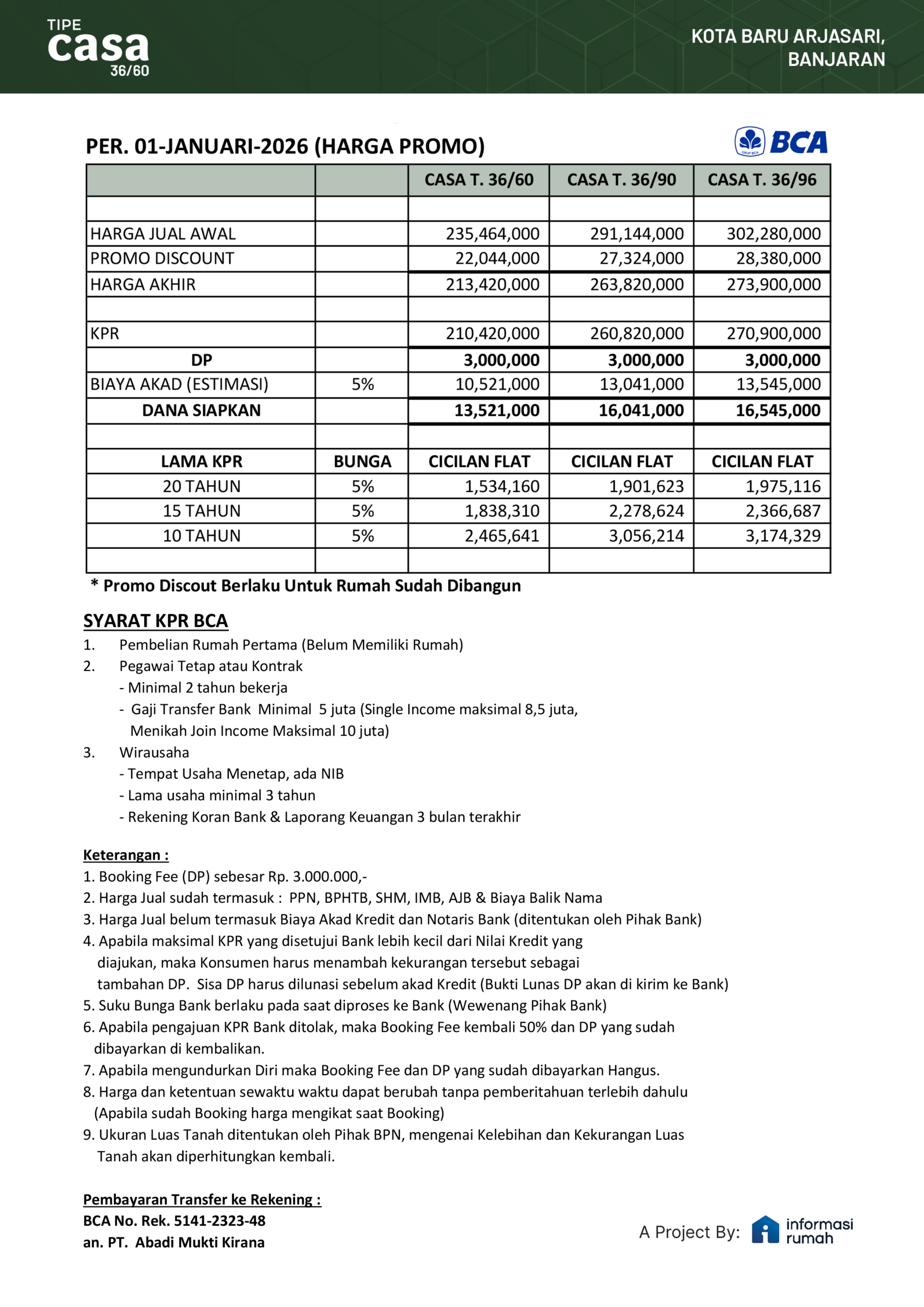 CASA JANUARI 2026 CASA JANUARI 2026